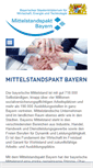 Mobile Screenshot of mittelstand-in-bayern.de